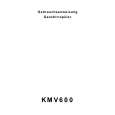 MULTI BRAND KMV600 Manual de Usuario
