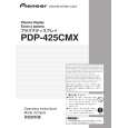 PIONEER PDP-425CMX/LUC5 Manual de Usuario