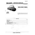 SHARP WQCD61T Manual de Servicio