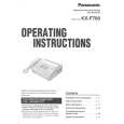PANASONIC KXF780 Manual de Usuario