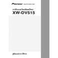 PIONEER XW-DV515/NTXJ Manual de Usuario