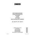 ZANUSSI ZV130R Manual de Usuario