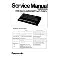 PANASONIC WR-S4416 Manual de Servicio
