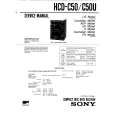 SONY HCD-C50 Manual de Servicio