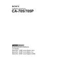 SONY CA-705P Manual de Servicio
