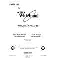 WHIRLPOOL LA7685XPW2 Catálogo de piezas