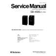 TECHNICS SB-4500 Manual de Servicio