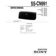SONY SS-CN991 Manual de Servicio