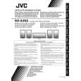 JVC SX-A305 Manual de Usuario