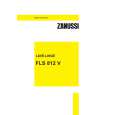 ZANUSSI FLS812V Manual de Usuario