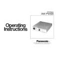 PANASONIC AWPS505 Manual de Usuario