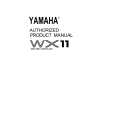 YAMAHA WX11 Manual de Usuario