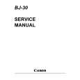 CANON BJ-30 Manual de Servicio