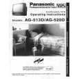 PANASONIC AG520D Manual de Usuario