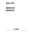 CANON BJC-210 Manual de Servicio