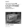 SONY CCD-TR18E Manual de Usuario