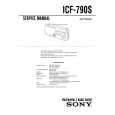 SONY ICF-790S Manual de Servicio