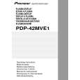 PIONEER PDP-42MVE1/TXGB Manual de Usuario