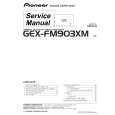 PIONEER GEX-FM903XM Manual de Servicio