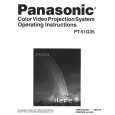 PANASONIC PT51G35B Manual de Usuario