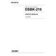 SONY DSBK-210 Manual de Servicio