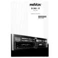 REVOX B260-E Manual de Usuario