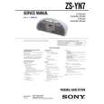 SONY ZSYN7 Manual de Servicio