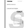 TOSHIBA 13A21 Manual de Servicio