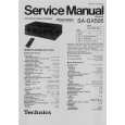 TECHNICS SA-GX505 Manual de Servicio