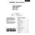 ONKYO RX8410R Manual de Servicio