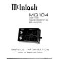 MCINTOSH MQ 104 LATE Manual de Servicio