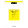 ZANUSSI FLS852C Manual de Usuario