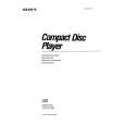 SONY CDP915 Manual de Usuario