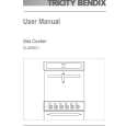 TRICITY BENDIX CLASS/1WN Manual de Usuario