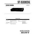 SONY STS333ESG Manual de Servicio