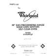 WHIRLPOOL SF395PEPW7 Catálogo de piezas