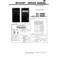 SHARP EL-556D Manual de Servicio