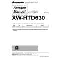 PIONEER XWHTD630 Manual de Servicio