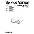 PANASONIC AG5700E Manual de Servicio