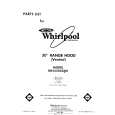 WHIRLPOOL RH2330XLW0 Catálogo de piezas