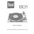 DUAL 601 Manual de Servicio