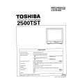 TOSHIBA 2500TST Manual de Servicio
