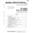 SHARP VC-A400U Manual de Servicio
