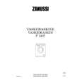ZANUSSI F1407 Manual de Usuario