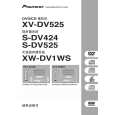PIONEER XV-DV525/MAXJ Manual de Usuario