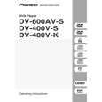 PIONEER DV-600AV-S/TPWXZT Manual de Usuario