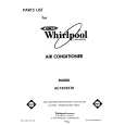 WHIRLPOOL AC1352XT0 Catálogo de piezas