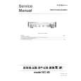 MARANTZ SC80 Manual de Servicio