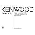 KENWOOD KMD-D400 Manual de Usuario