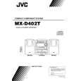JVC MX-D402TJ Manual de Usuario